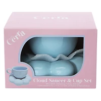 cloud saucer & cup set 7.25oz