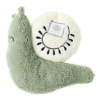 sherpa snail shaped pillow 14in