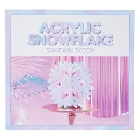 acrylic seasonal tabletop decor