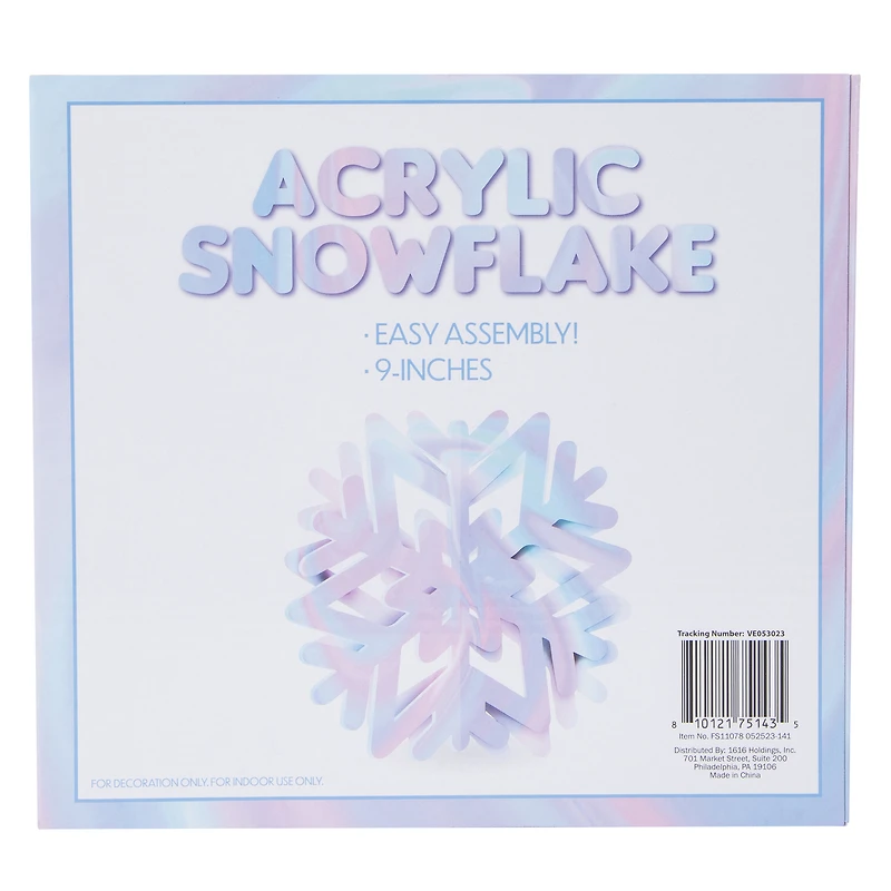 acrylic seasonal tabletop decor