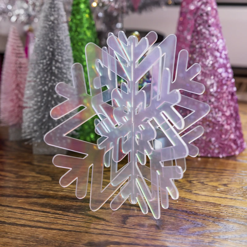acrylic seasonal tabletop decor