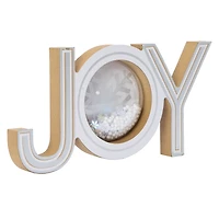 'joy' wood tabletop sign 9.1in x 4.5in