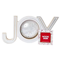 'joy' wood tabletop sign 9.1in x 4.5in