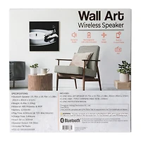 bluetooth® wall art speaker 15.75in