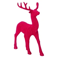 Holiday Glitter Reindeer Decor 12.8in