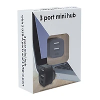 3-Port USB-A & USB-C Mini Hub