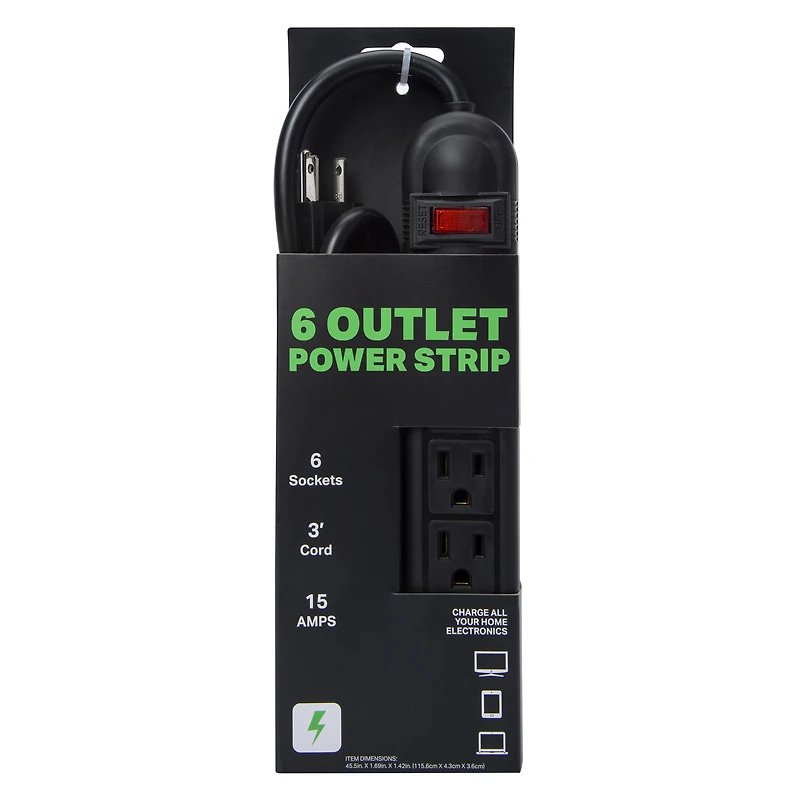 6-Outlet Power Strip