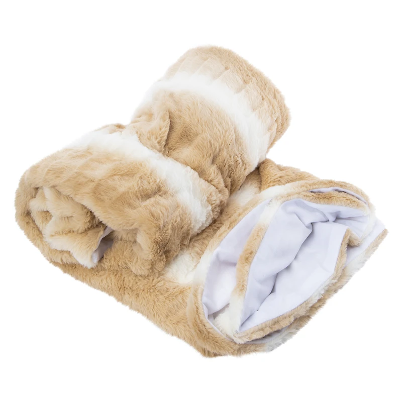 Faux Fur Luxe Blanket 50in x 60in