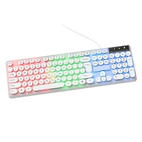unlocked lvl™ Wired LED Round Key Gaming Keyboard