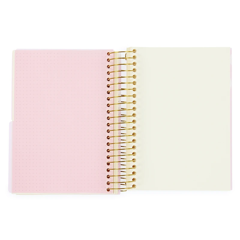 jumbo spiral journal 3-in-1 dotted, lined, blank pages