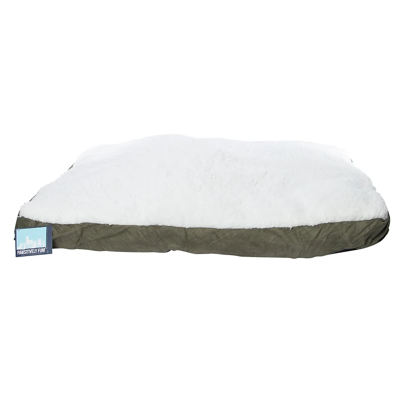 Large Fleece Pet Bed Pillow 36in x 24in