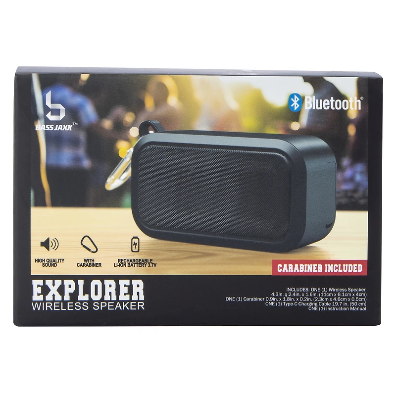 explorer bluetooth® wireless speaker