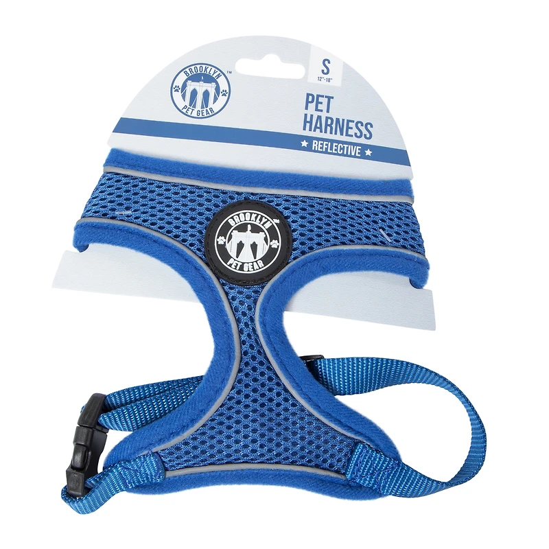 reflective mesh pet harness