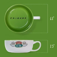 Friends™ Central Perk Mug Pet Bowl, 6In (2.2 Cups)