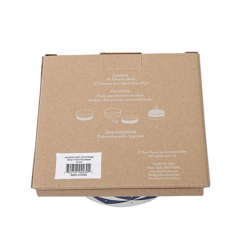 Jonathan Adler™ Oslo Duo Pet Bowl - Small (1 Cup)