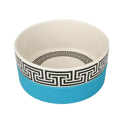 Jonathan Adler™ Greek Key Duo Pet Bowl - Small (1 Cup)