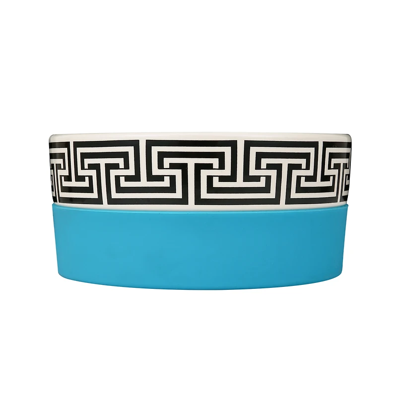 Jonathan Adler™ Greek Key Duo Pet Bowl - Small (1 Cup)