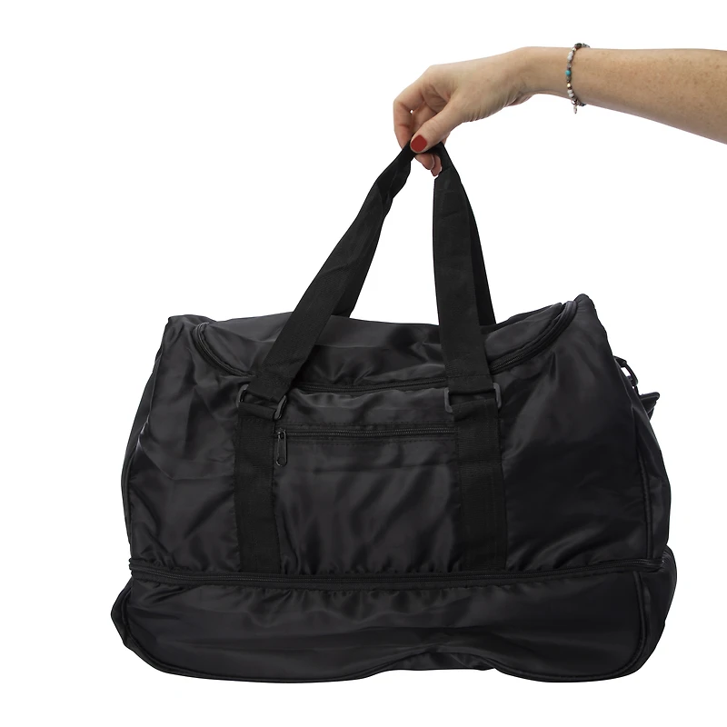 Dual Compartment Duffel Bag 19in