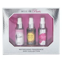 Belle De Paris Refreshing Fragrance Mist Collection 3-Piece Set