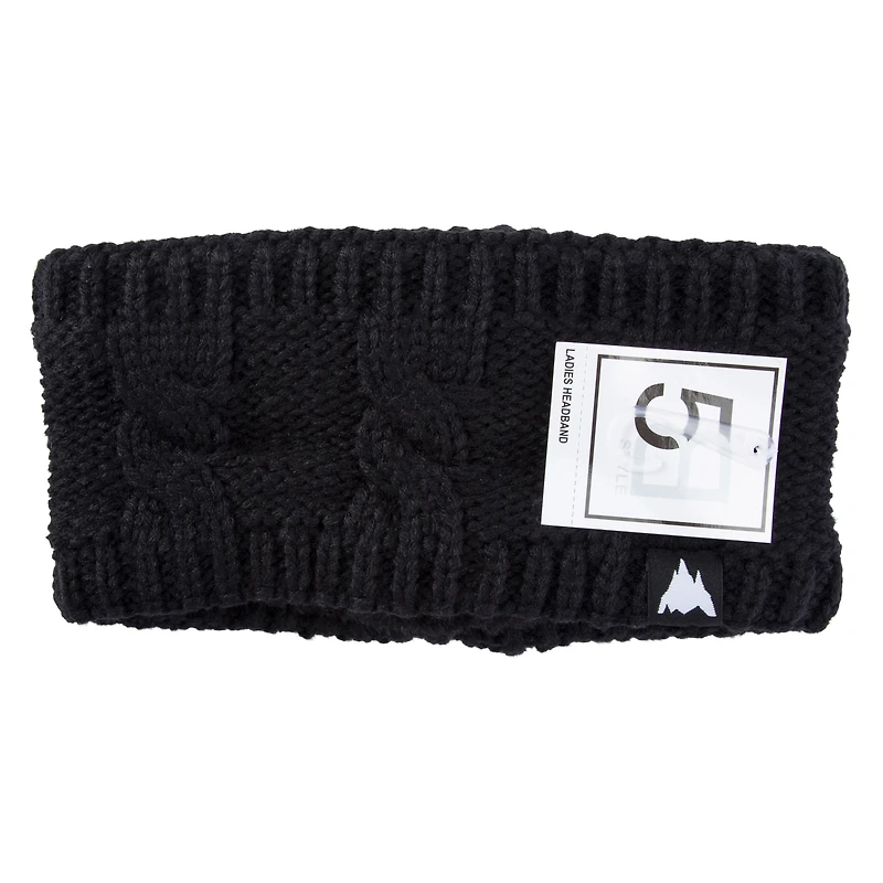 Plush-Lined Ear Warmer Headband