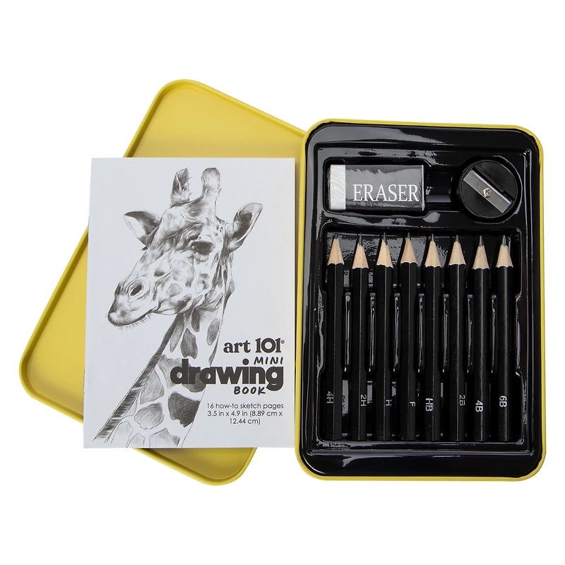 Art 101® Sketching Art Tin Travel Set