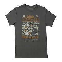 music festival graphic tee