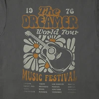 music festival graphic tee