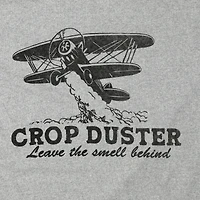 Crop Duster Airplane Graphic Tee
