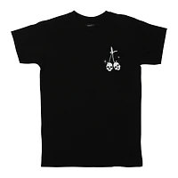 cherry skulls graphic tee