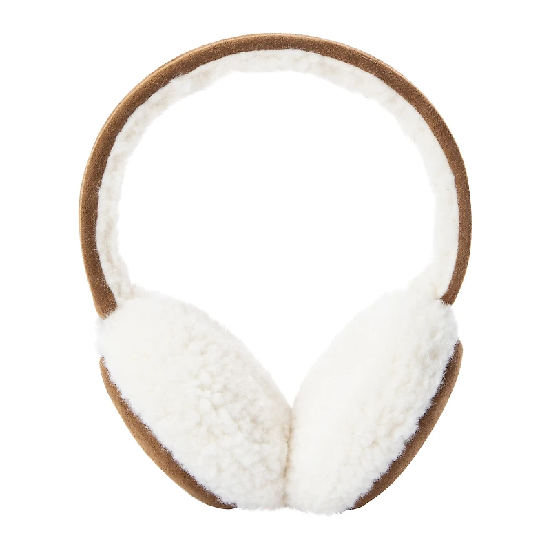 Faux Suede & Sherpa Earmuffs