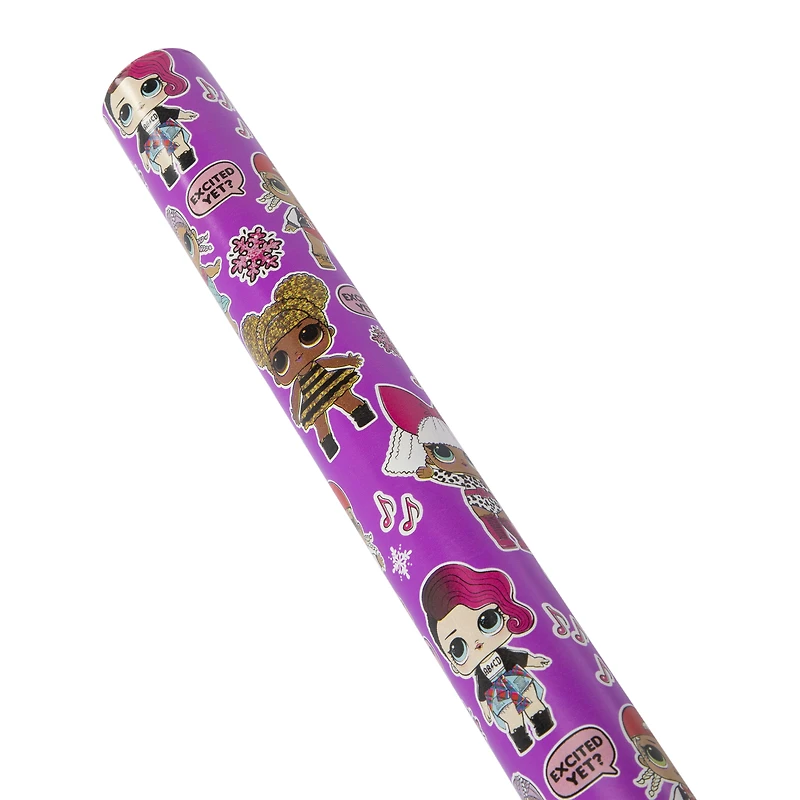 l.o.l. surprise!™ gift wrapping paper 40 sq ft
