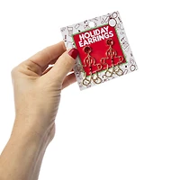 Holiday Earrings - Gingerbread