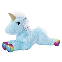 laying unicorn plush 11.5in