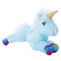 laying unicorn plush 11.5in