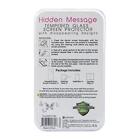 hidden message screen protector for iPhone 14®/13 Pro®