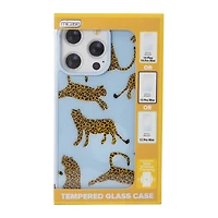 iPhone 14 Plus®/14 Pro Max® pattern tempered glass phone case