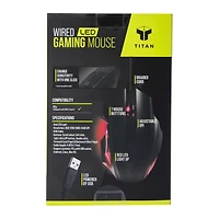 wired LED gaming mouse