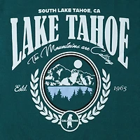 Lake Tahoe Mountains Long Sleeve Graphic Tee