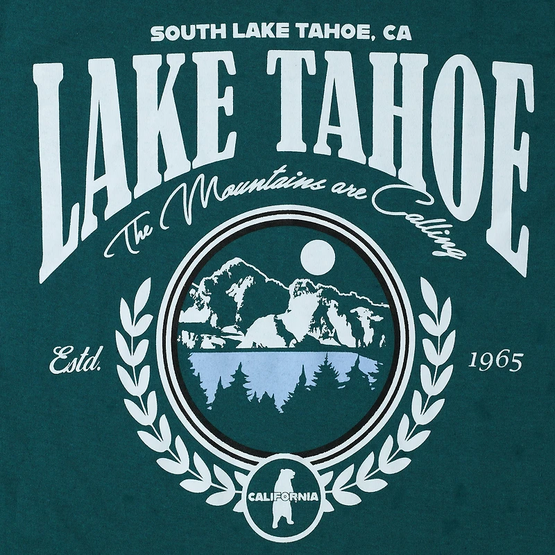 Lake Tahoe Mountains Long Sleeve Graphic Tee