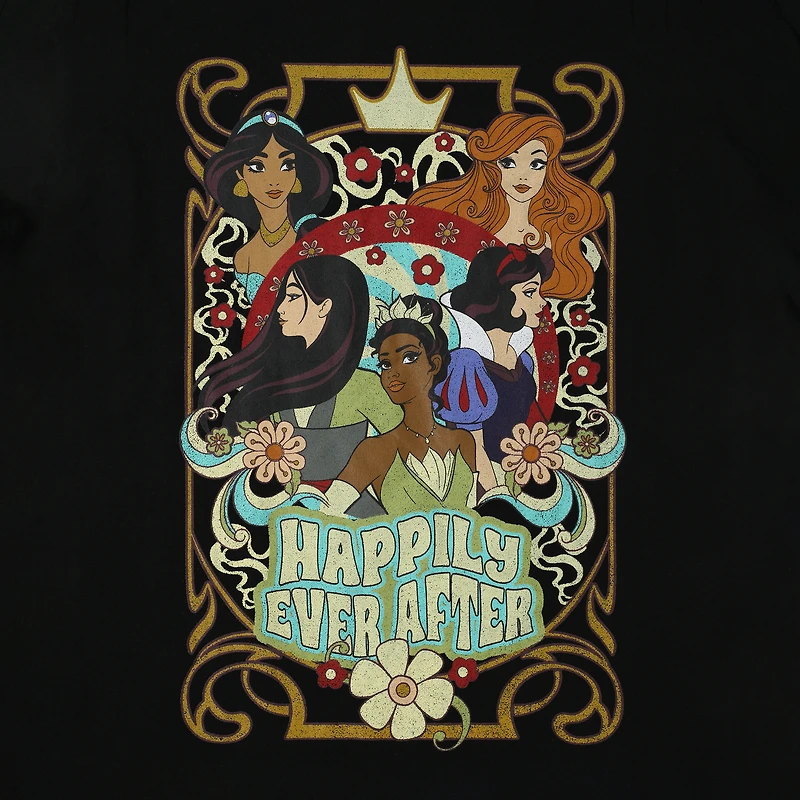 juniors Disney Princess ‘happily ever after’ graphic tee