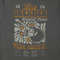 music festival graphic tee
