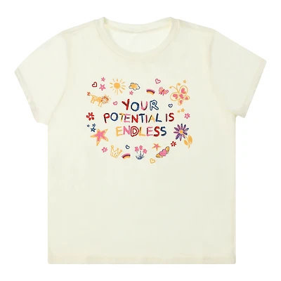 juniors 'your potential is endless' graphic tee