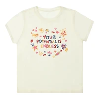 juniors 'your potential is endless' graphic tee