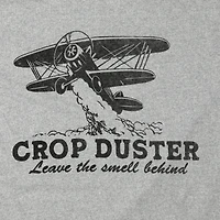 Crop Duster Airplane Graphic Tee