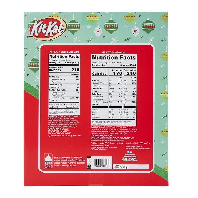 Kit Kat® Mugs & Candy Gift Set