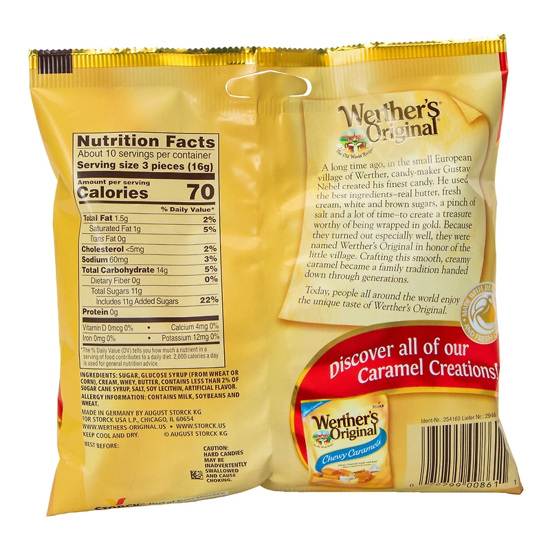 Werther's Original® Caramel Hard Candies 5.5oz