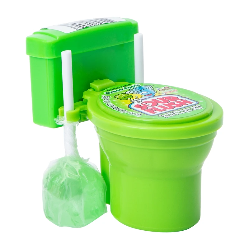 sour flush™ candy plunger w/ powder dip