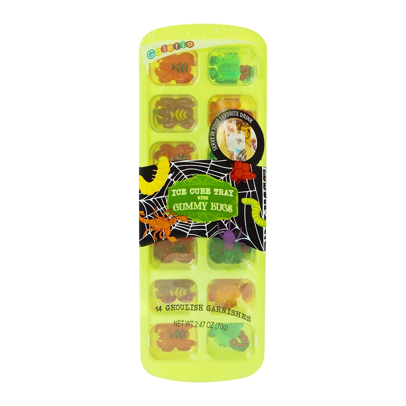 Halloween Party Ice Cube Tray With Gummies