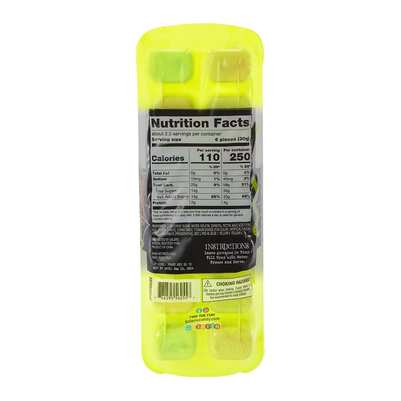 Halloween Party Ice Cube Tray With Gummies