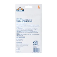 Elmer's® Washable Disappearing Purple School Glue Sticks 6-Count